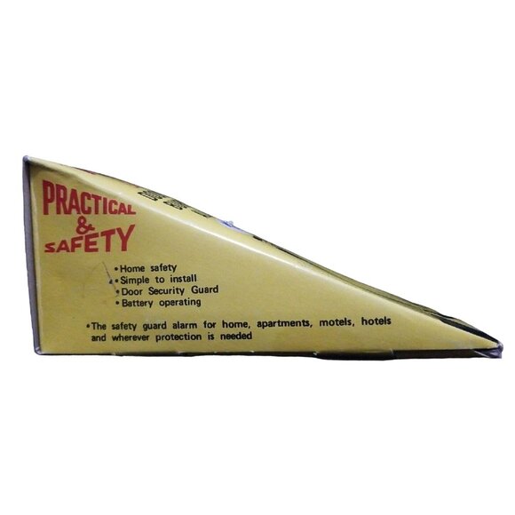 S.O.S. Police Siren Door-Stop Burglar Alarm No.113 Battery Operated Portable Sec - Picture 2 of 6